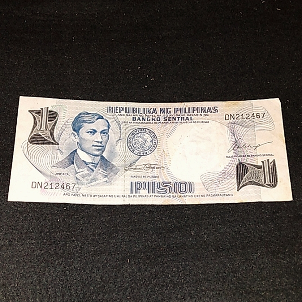 Banknote, Philippines, 1 Piso, undated (1969), KM:142a,